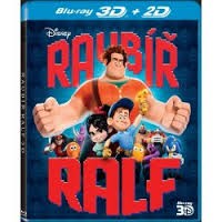 BluRay 3D Raubíř Ralf - 2BD 2D+3D