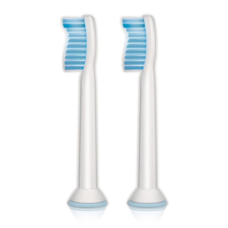 Philips Sonicare Sensitive HX6052/07 Štandardná veľkosť hlavice sonickej kefky, 2 ks