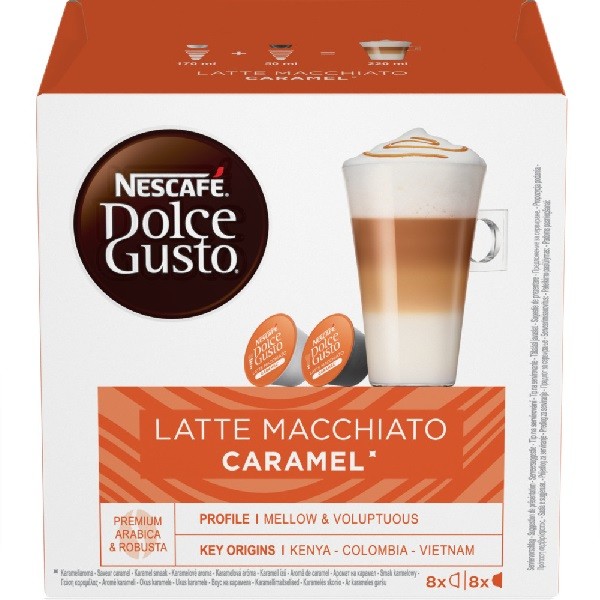 NESCAFÉ Dolce Gusto káva Latte Macchiato Caramel