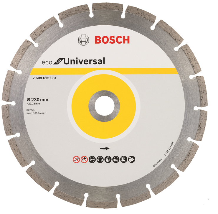 BOSCH 230 mm segment kotúč dia