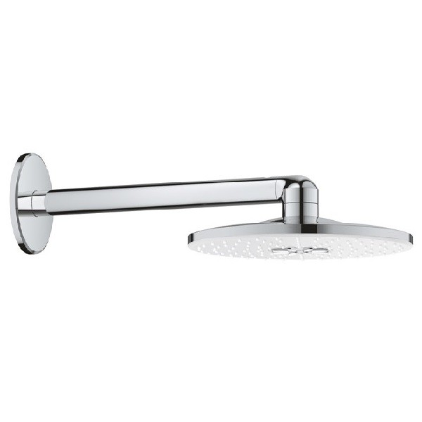 Grohe Rainshower SmartActive hlavová sprcha 310 2-prúdy, s ramenom 430mm, mesačná biela/chróm 26475LS0