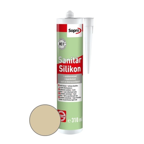 SOPRO silikón sanitárny hellbeige 29, 310 ml 239029