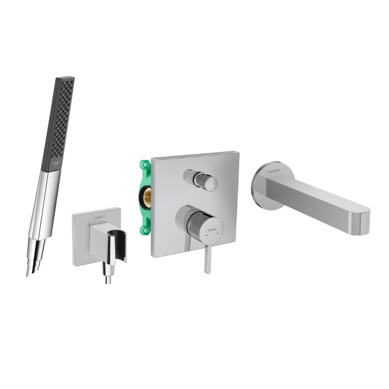 Hansgrohe FINORIS zostava 6v1 s vaňovým výtokom a ruč sprch chróm 76415000SET1