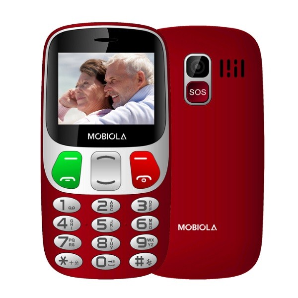 MOBIOLA MB800 Senior červený