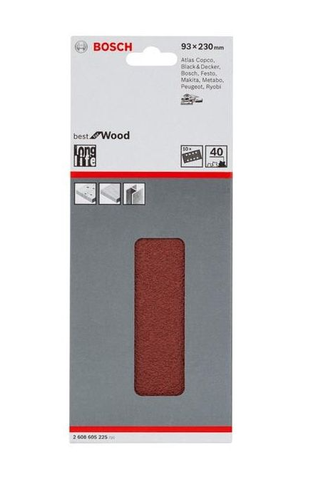 BOSCH 93x230 z40/10ks brusivo