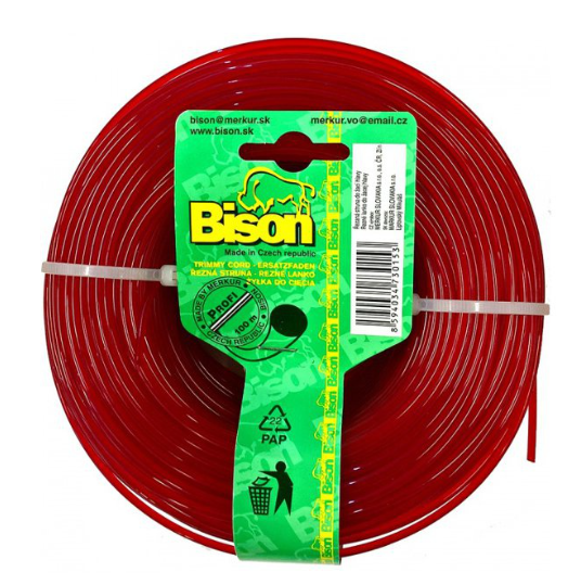 BISON lanko vyžínacie 2,4mm x 100m guľaté