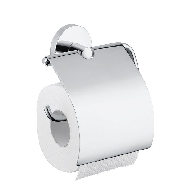 Hansgrohe Logis držiak toaletného papiera s krytom chróm, 40523000