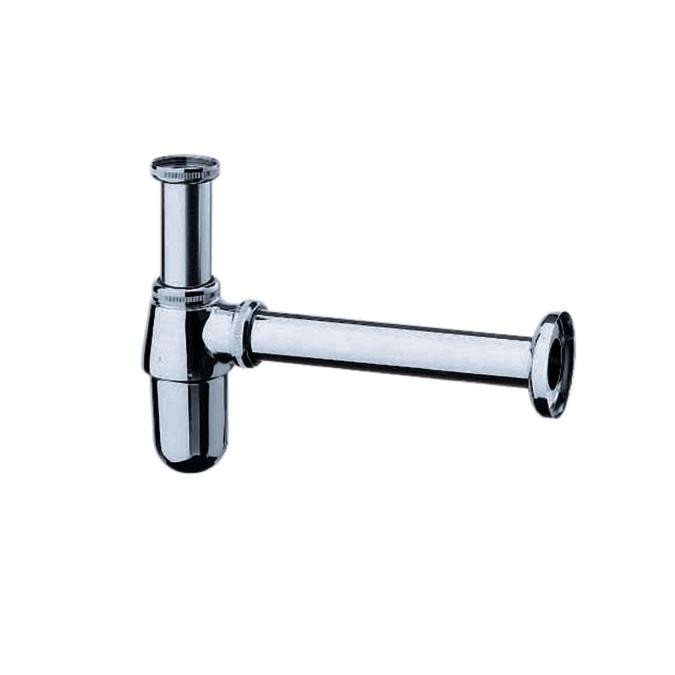 HANSGROHE sifóny - umývadlový fľaškový sifón 5/4" x 225mm DN32 esklý chróm, 52053000