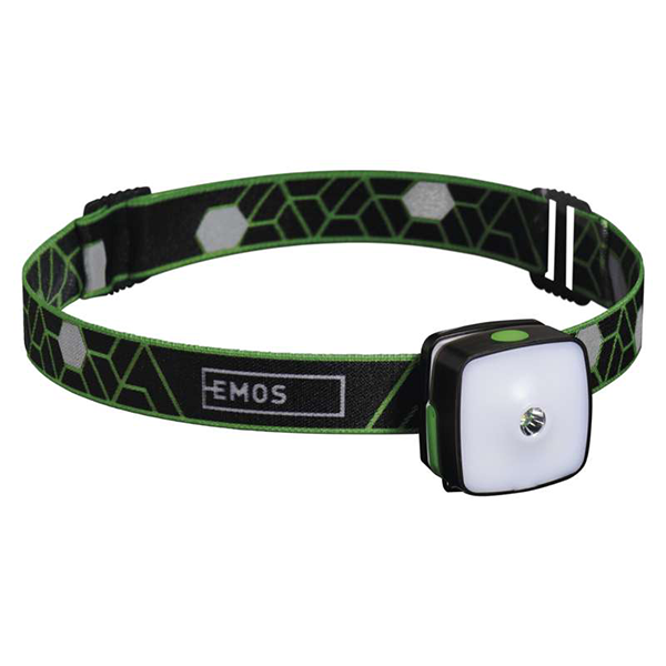 EMOS 1x CREE LED + SMD 3W čelovka nabíjacia