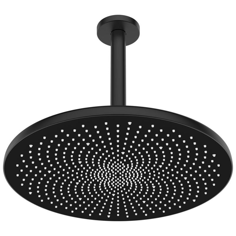 HANSA AURELIA hlavová sprcha stropná 1-polohová 300 mm, čierna matná, 4727030033