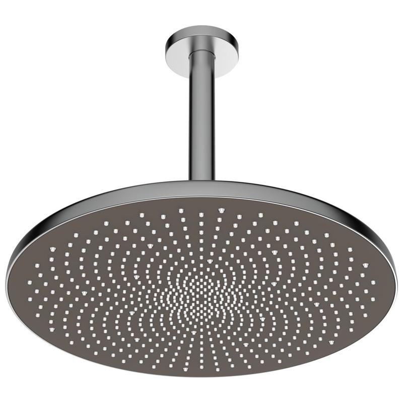 HANSA AURELIA hlavová sprcha stropná 1-polohová 300 mm, kartáčovaná oceľ, 4727030080