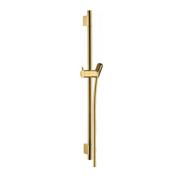 Hansgrohe Unica´S Puro sprchová tyč 65 cm so sprchovou hadicou leštený vzhľad zlata, 28632990