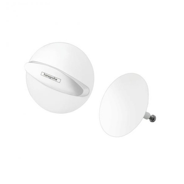 Hansgrohe Flexaplus krytka a zátka vaňového sifónu matná biela 58185700