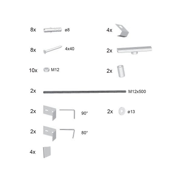RAVAK 10° panelkit vaňový 160,170 x 105 cm B28100000N
