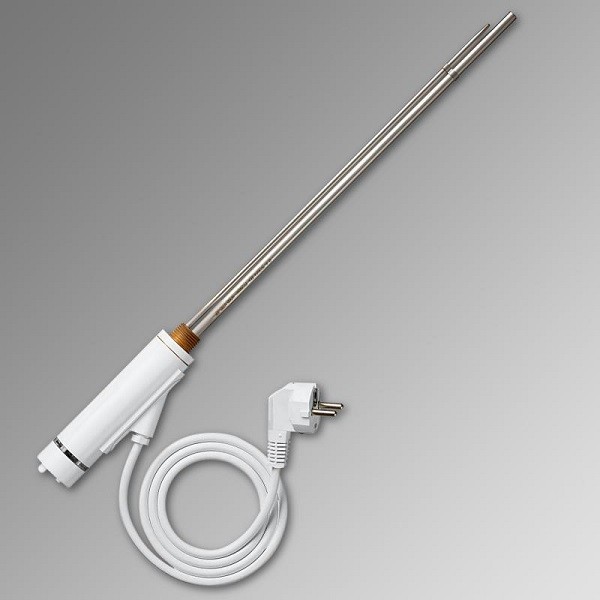 Zehnder ventily - elektrická vykurovacia tyč WIVAR II 900 W s termostatom biela, 862542
