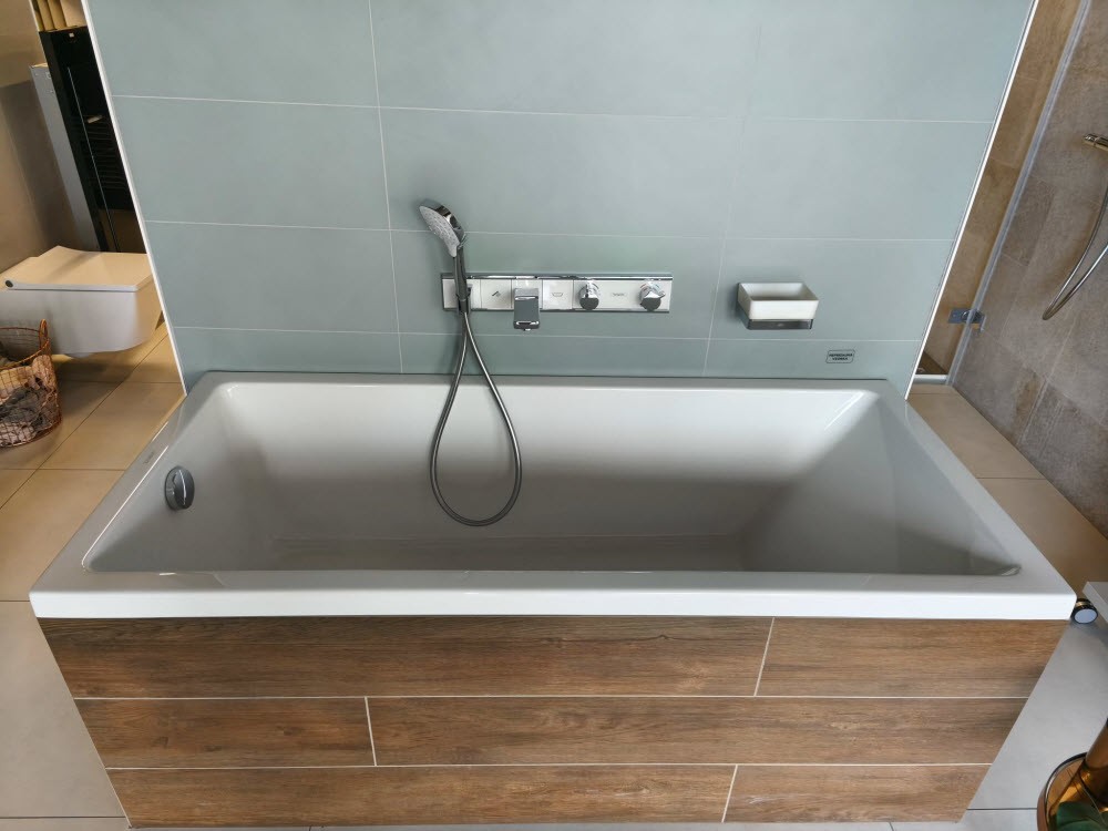 DURAVIT vaňa Vero Air 700412000000000 170 x 75 cm + nohy k vani 790100000000000 - ROZBALENÝ TOVAR