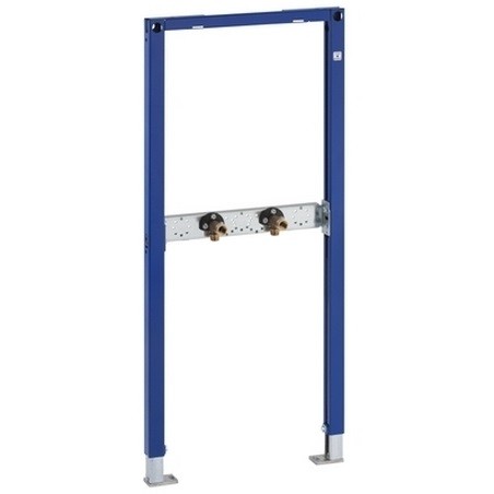 Geberit Duofix predstenová inštalácia na sprchu a vaňu, výška 98-112 cm, nástenná armatúra na omietku 111.740.00.1