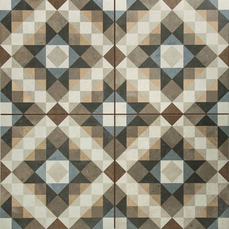 PERONDA FS dlažba CHESTER 45 x 45 x 1,05 cm R9 predrezaná matná viacfarebná FSCHESTER