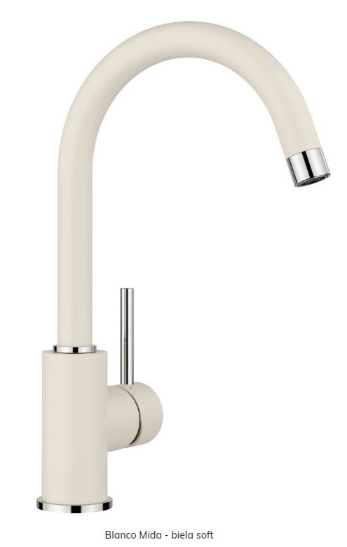BLANCO MIDA batéria drezová biela soft 526966