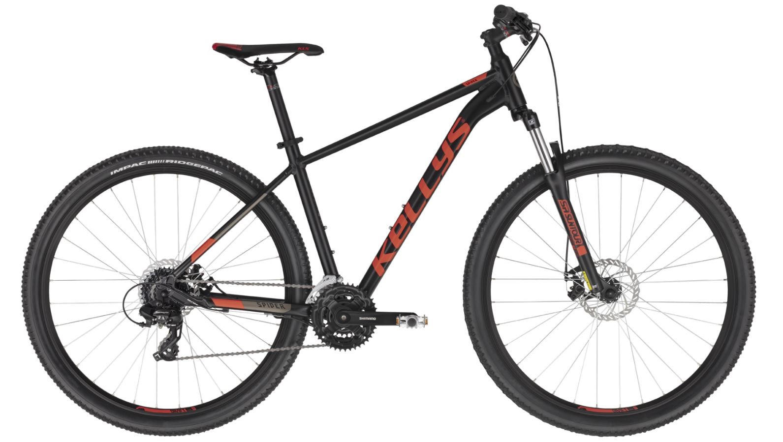KELLYS SPIDER 30 Black M 29" 2024
