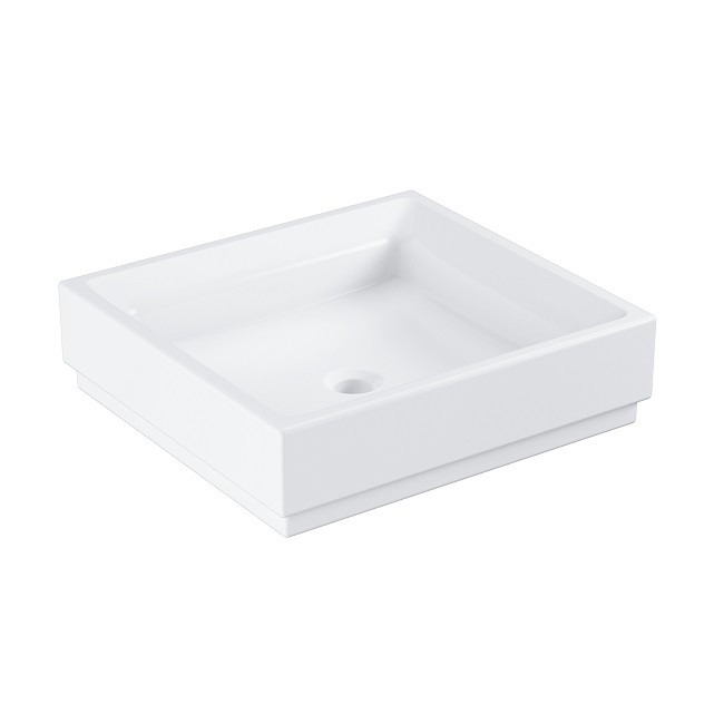GROHE Cube umývadlo 50 x 47 cm PureGuard, bez prepadu, alpská biela 3948100H - ROZBALENÝ TOVAR