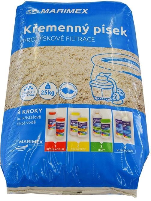 piesok do filtrácie 25 kg Marimex 10690002