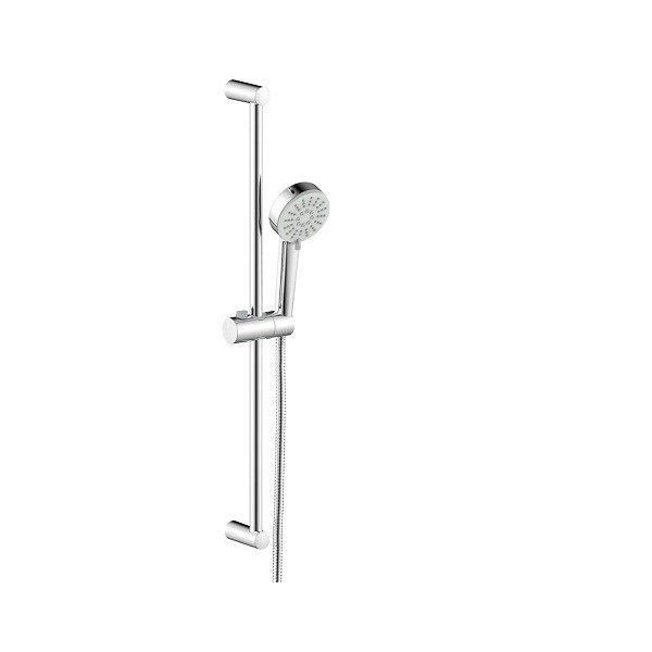 Hansa Basic set sprchovej hlavice, tyče a hadice, 3 prúdy, chróm 55780133