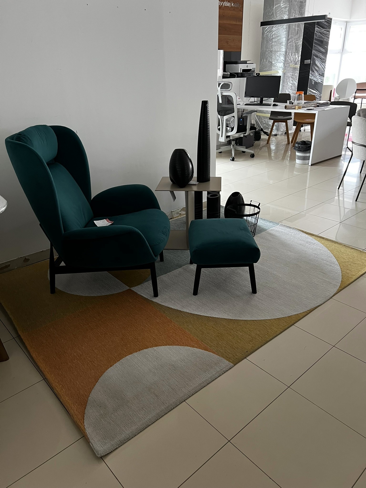 CALLIGARIS koberec - geometrické vzory - ROZBALENÝ TOVAR