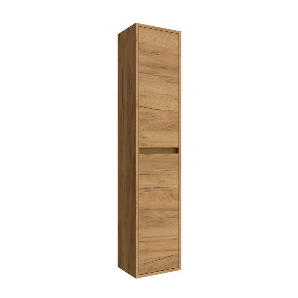 SALGAR NOJA skrinka vysoká závesná 140 x 30 x 40 cm Africa Oak, 104367