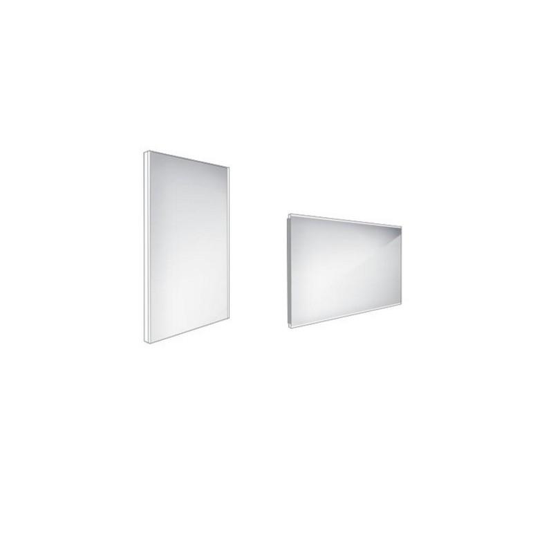 NIMCO zrkadlo podsvietené LED 9000 40 x 60 cm hliníkový rám ZP 9000 rozbalený