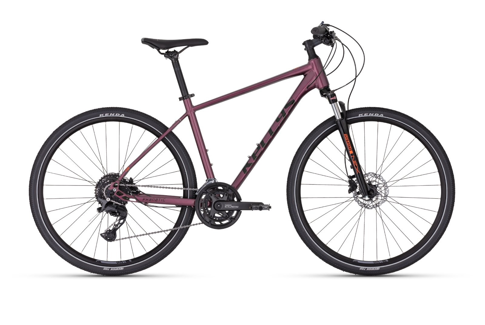 KELLYS Phanatic 30 Dark Plum L 28" 2025