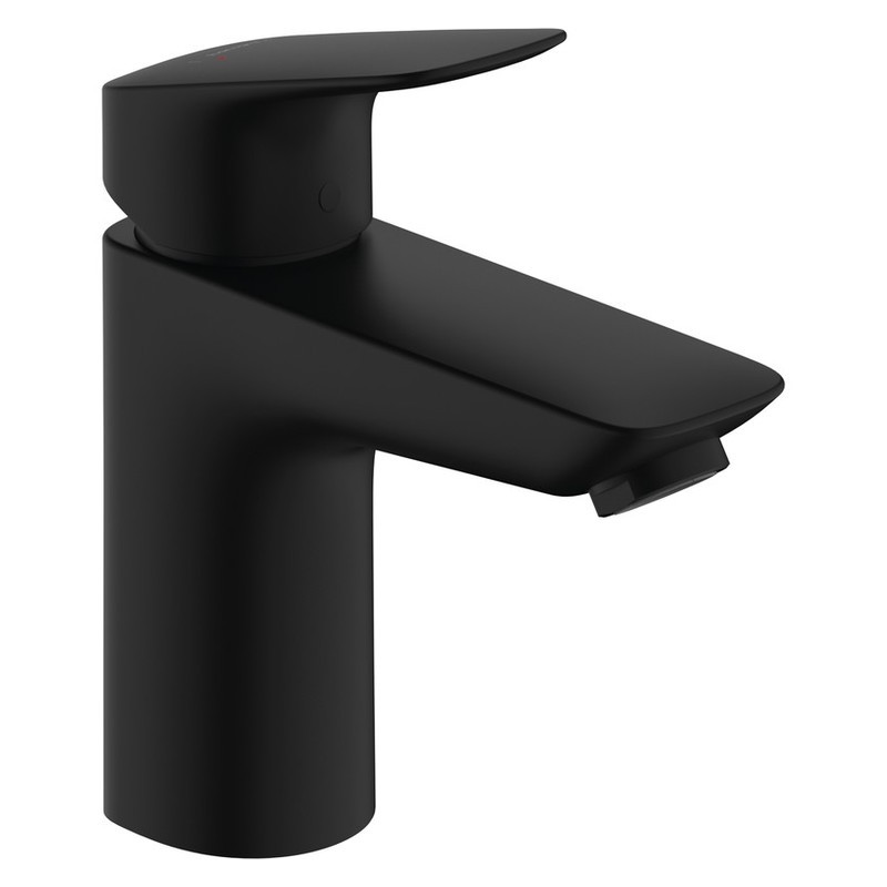 Hansgrohe Logis páková umývadlová batéria 100, EcoSmart, matná čierna 71101670