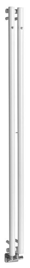 SAPHO PILON radiátor 122x1800mm, so 2 háčikmi, biela matná IZ125T