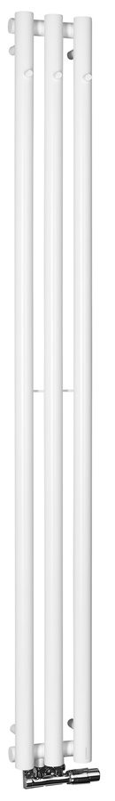 SAPHO PILON radiátor 196x1800mm, so 3 háčikmi, biela matná IZ127T