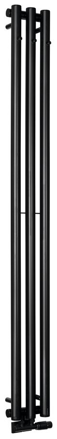 SAPHO PILON radiátor 196x1800mm, so 3 háčikmi, čierna matná IZ128T