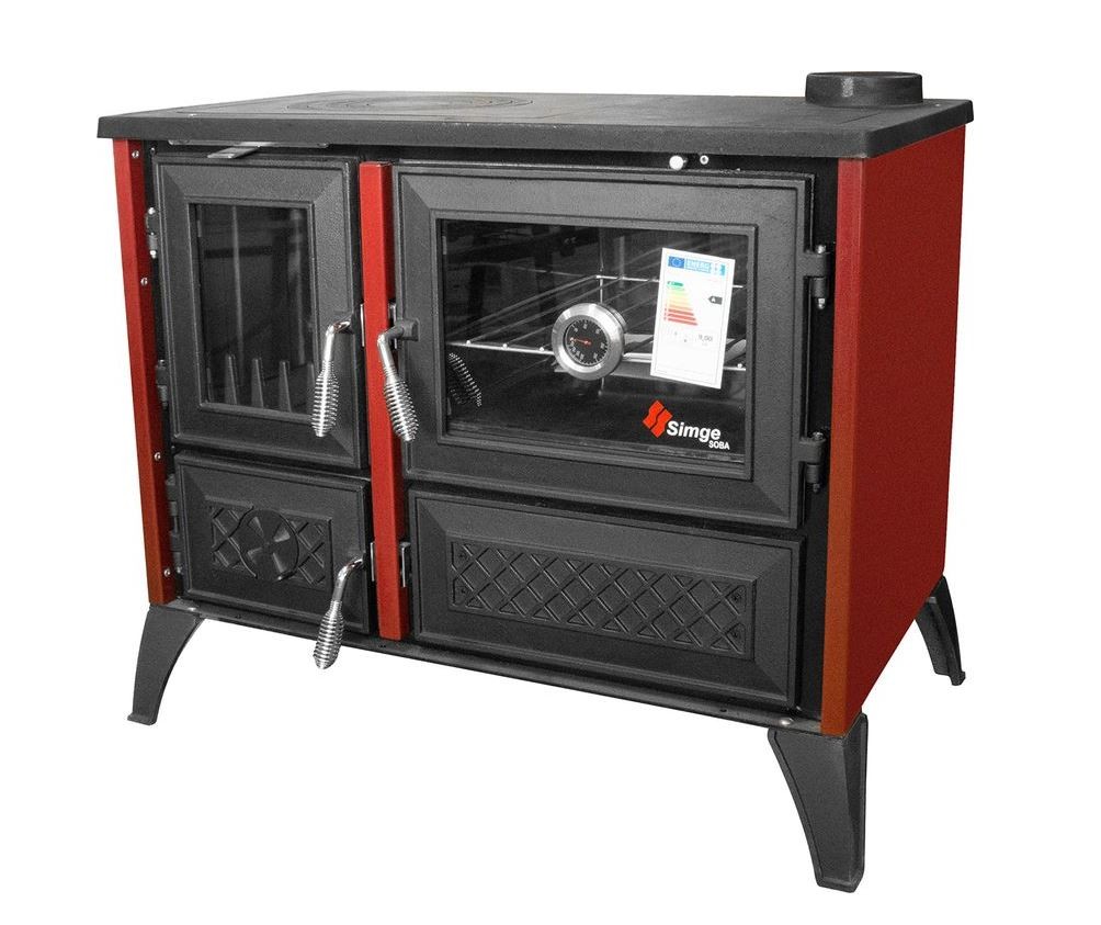 Strend Pro sporák 801 STELA, pravý vývod, bordový