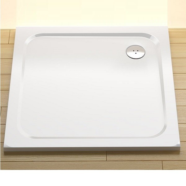 Ravak Galaxy Pro sprchová vanička Perseus Pro-80 Chrome, 80x80cm, biela, XA044401010