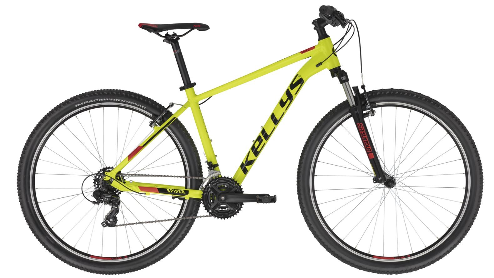 KELLYS SPIDER 10 Neon Yellow M 29" 2024