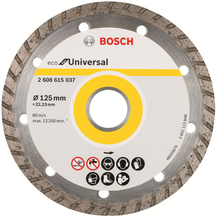 BOSCH 125 mm turbo kotúč dia