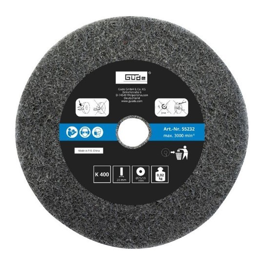 GUDE 75x10x20 mm K120/K400 kotúče brúsne
