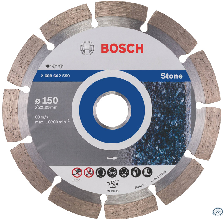 BOSCH 150 mm segment kotúč dia