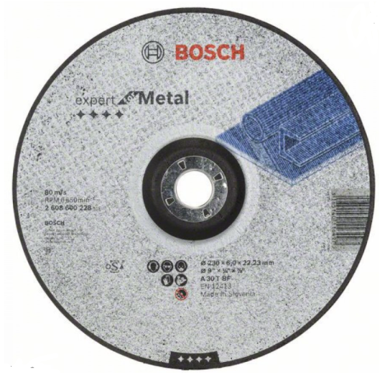 BOSCH 230x6,0 brúsny kotúč flex