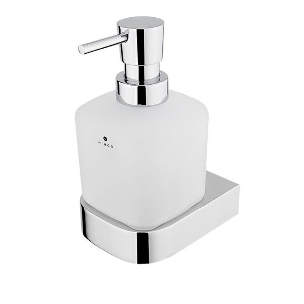 NIMCO NIKAU dávkovač mydla nádobka matné sklo 250 ml, pumpička mosadz/chróm NK 30031CT-26