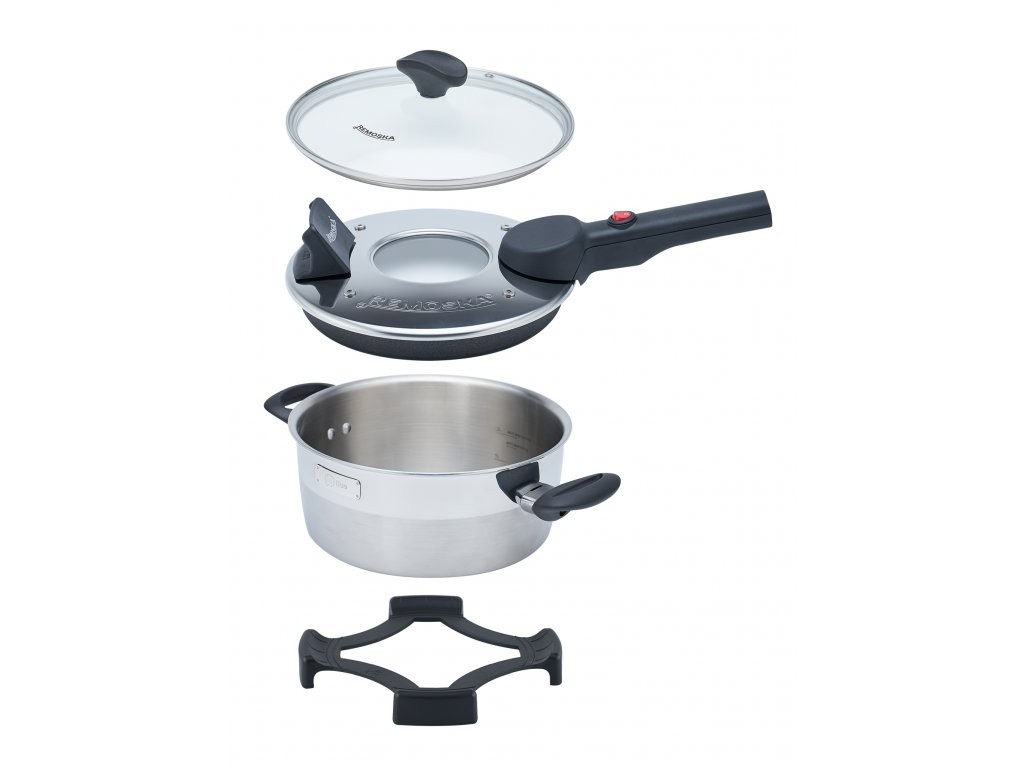 REMOSKA hrniec na pečenie D51F/10 DUA 2L s priezorom + papier na pečenie