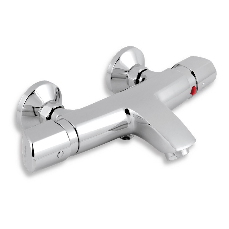 NOVASERVIS Metalia 57 nastenná vaňová termostatická batéria chróm 57921/1,0