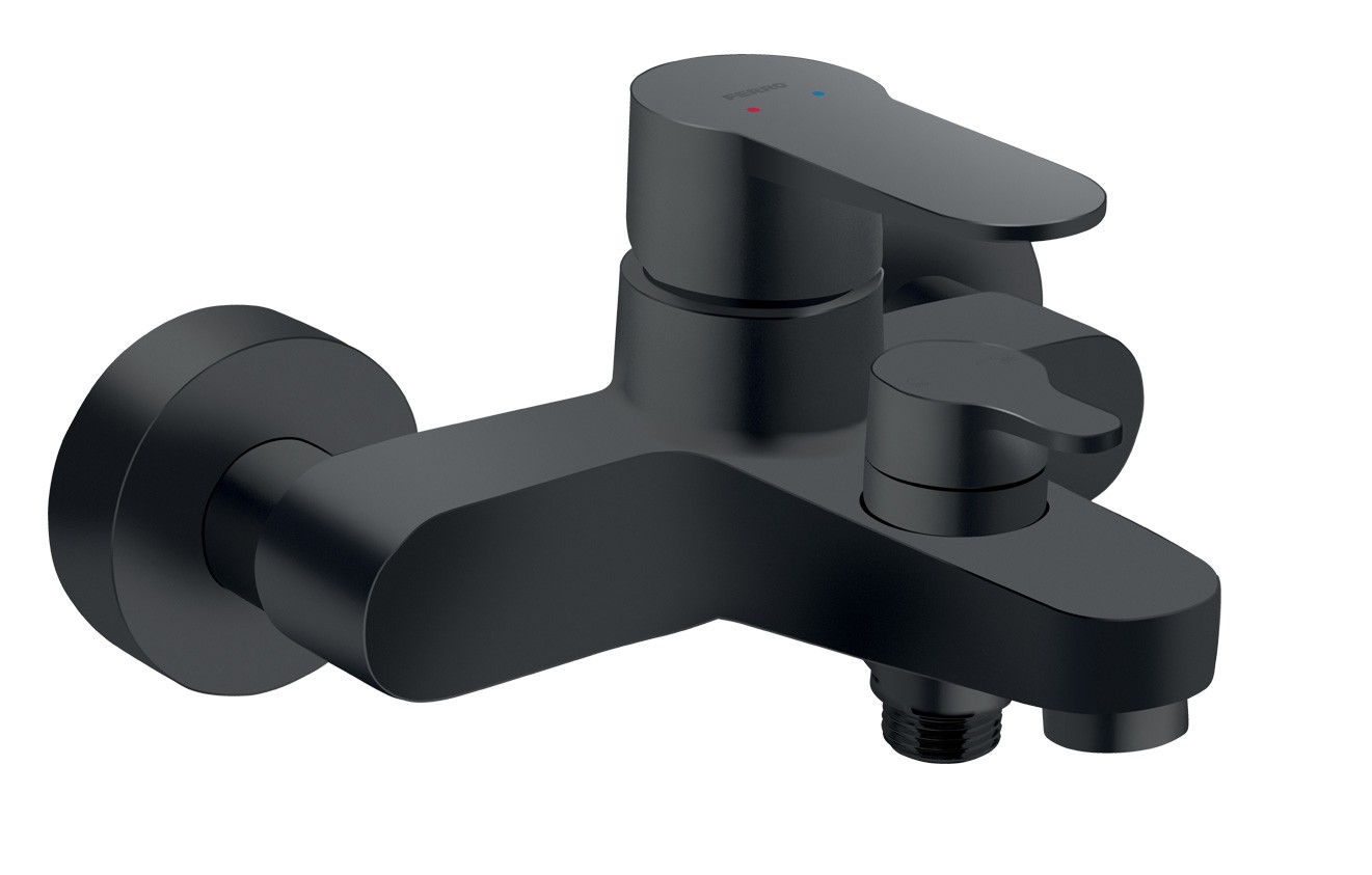 Novaservis Ferro Nostris vaňová batéria, čierna matná, BNS1BL