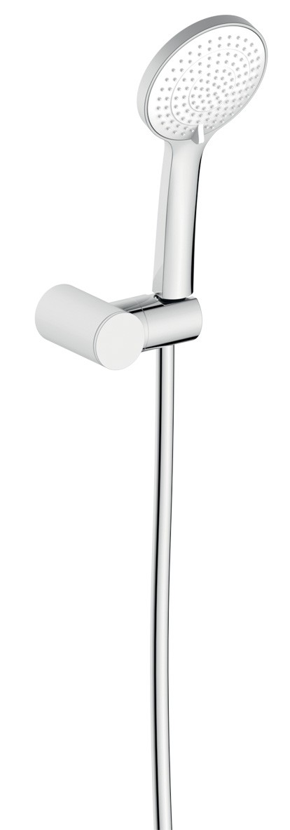 Novaservis Ferro Nostris set sprchovej hlavice, držiaka a hadice, 3 prúdy, chróm U99