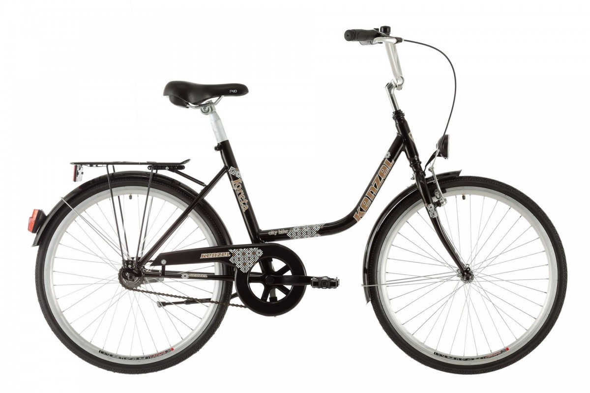 Mestský bicykel KENZEL LORETA black 2026