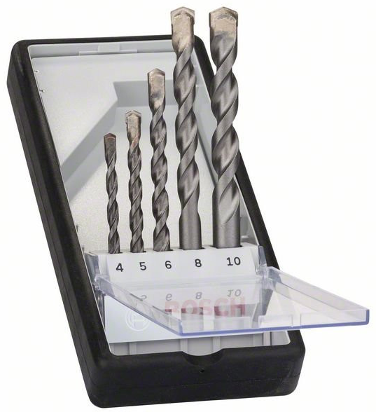 BOSCH SILVER PERCUSSION 5d sada vrtákov do betónu