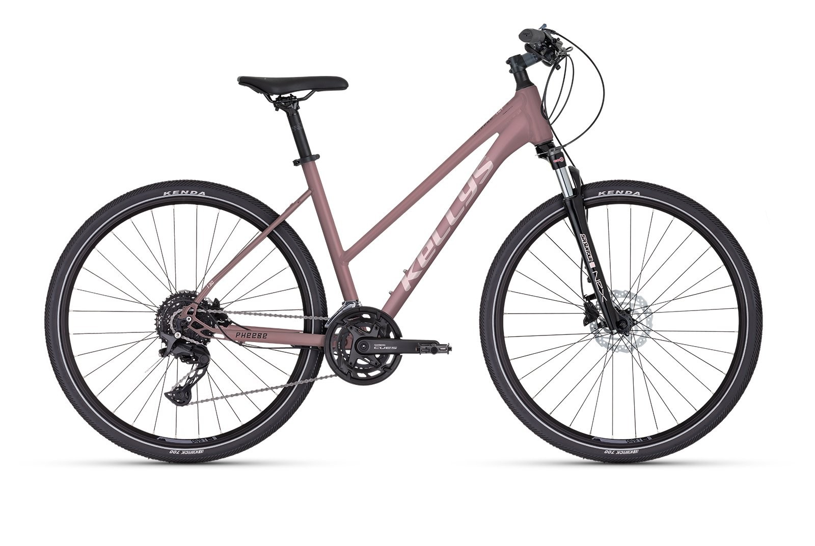 Dámsky crossový bicykel KELLYS Pheebe 30 Rose Gold S 28